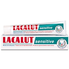 ( Hàng cty) Kem đánh răng LACALUT sensitive các loại 75ml