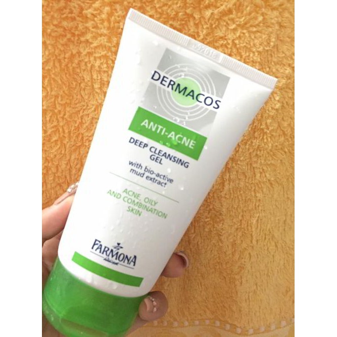 Sữa Rửa Mặt Farmona DERMACOS ⚜️CHÍNH HÃNG⚜️ Deep Cleansing Gel - Cho Da Dầu Mụn | BigBuy360 - bigbuy360.vn