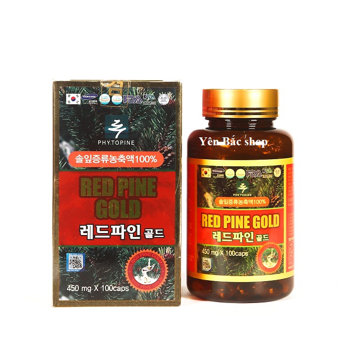 TINH DẦU THÔNG ĐỎ HÀN QUỐC 100 viên kèm quà tặng | Thế Giới Skin Care