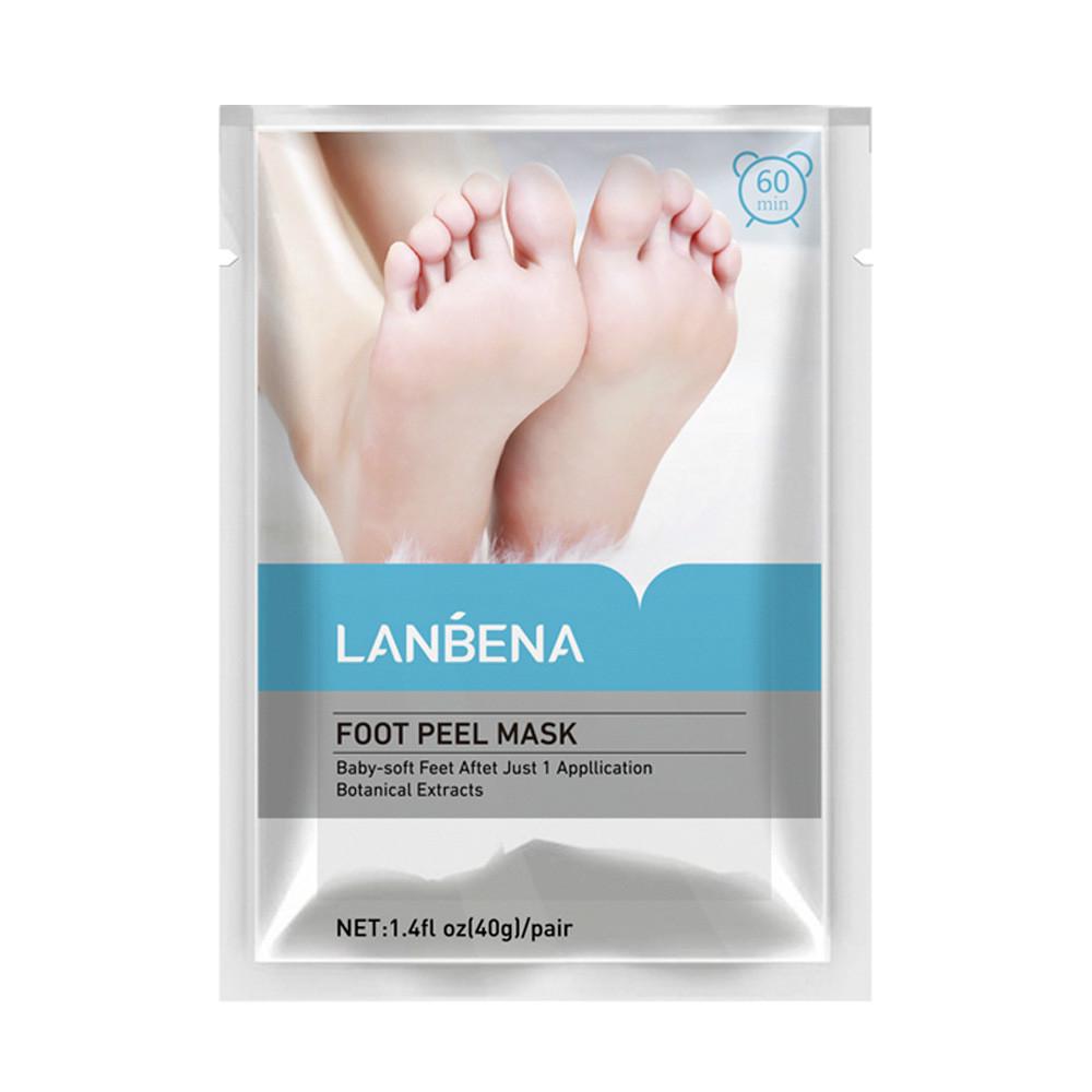 LANBENA Mặt nạ tẩy tế bào chết bàn chân dưỡng ẩm và làm mềm da 40g