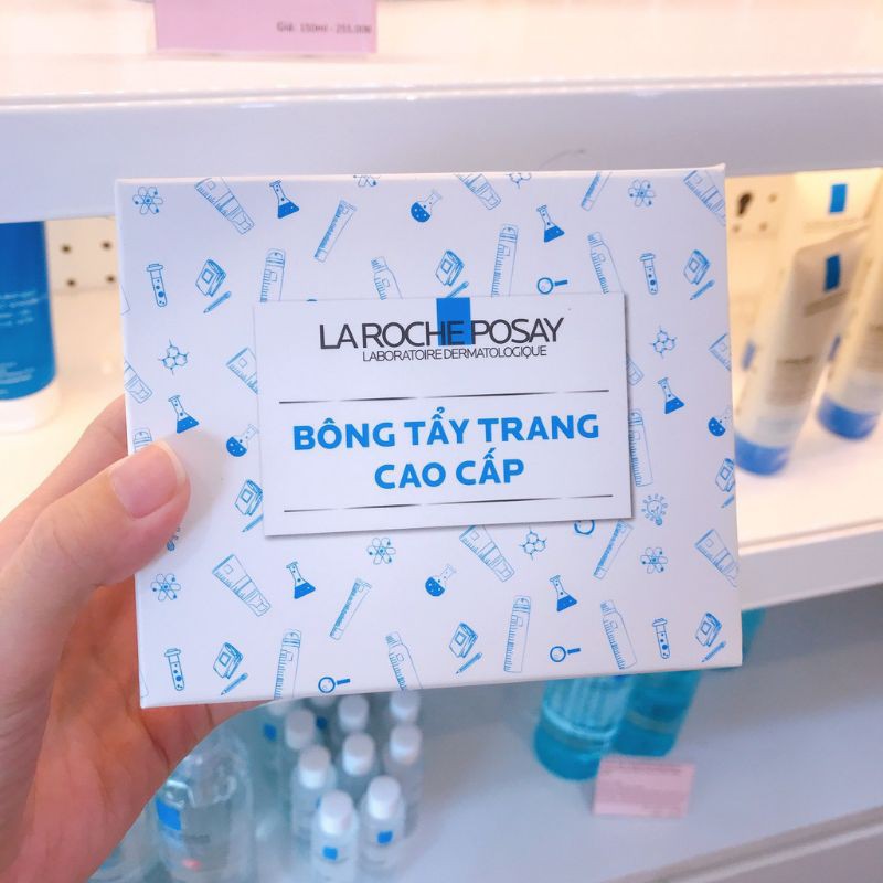 Bông tẩy trang La roche Posay