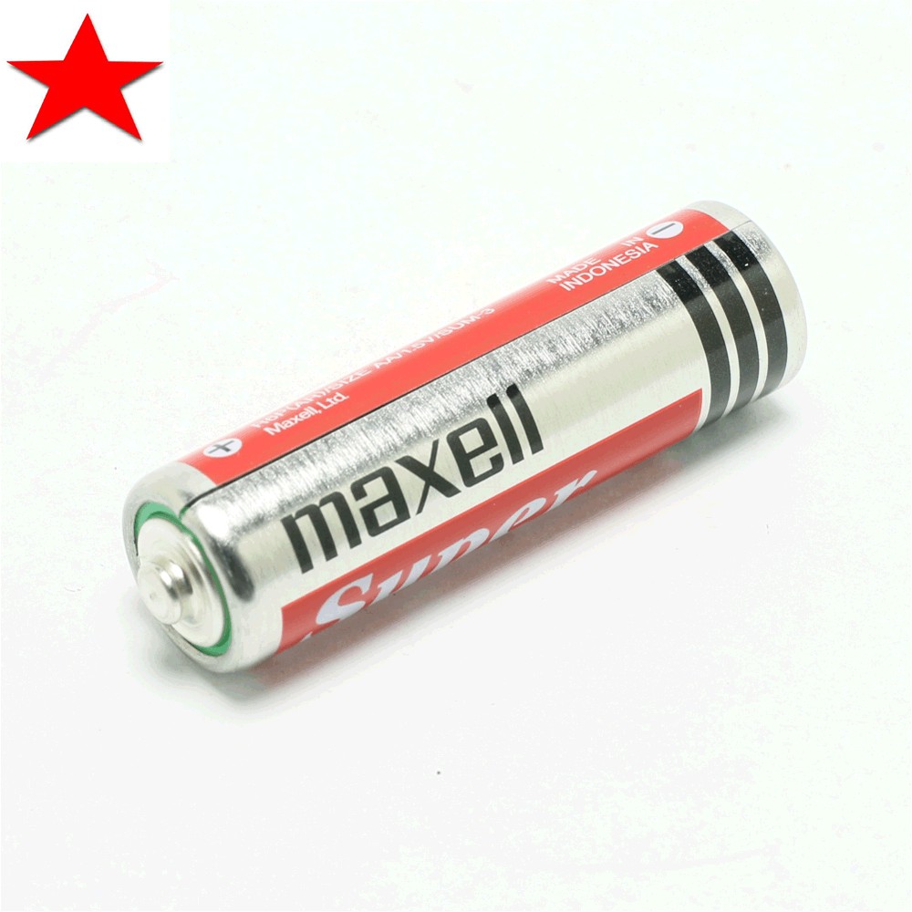 Hộp 40 Viên Pin AA Maxell Than Tiểu  cho camera thiết bị điện tử chuột không dây chính hãng