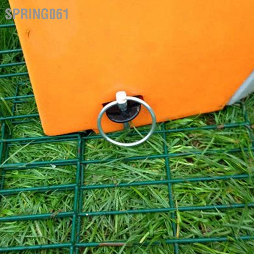 Spring061 10 cái Ghim vòng Kẹp thép carbon Vòng ghim hình tròn liên kết Khóa chốt cho xe đạp tải Xe kéo thuyền Máy