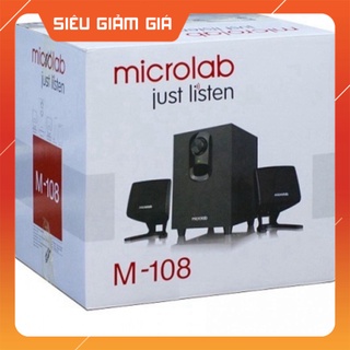 [Siêu Giảm Giá] Loa Microlap M108 chính hãng (Hộp Xấu)