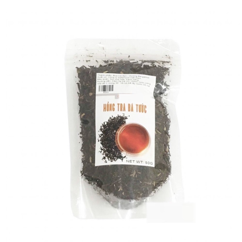 Hồng trà bá tước VINSAF gói 50g