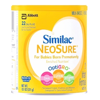  SỮA BỘT SIMILAC NEOSURE 371g cho bé 0-12 tháng