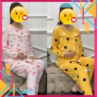 (THANH LÝ) Bộ Lanh Dài Sau Sinh Mặc Hè, Chất mát, thoáng, size dưới 58kg và 1,55m, size nhỏ quần ngắn