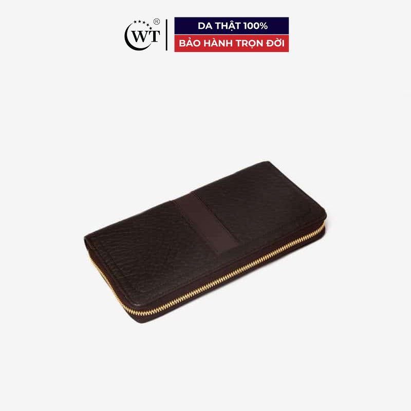 Ví Cầm Tay Nam Da Dê Cao Cấp Màu Nâu, Màu Đen WT Leather 0824.1, 0824.2