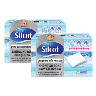 Bông tẩy trang Silcot hộp 82 miếng