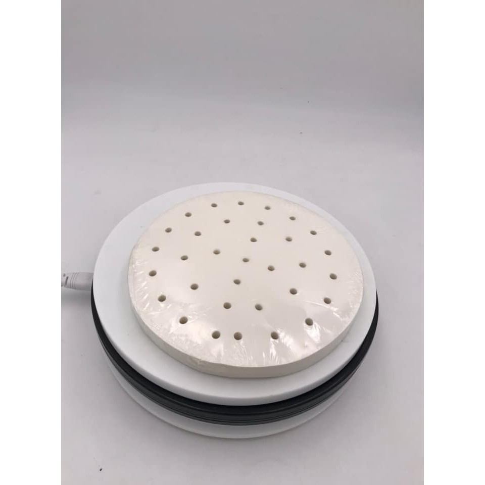 Giấy nến tròn đục lỗ lót xửng / NCKD set khoảng 390 -&gt; 400 tờ/thếp HÀNG CÓ SẴN nhiều size