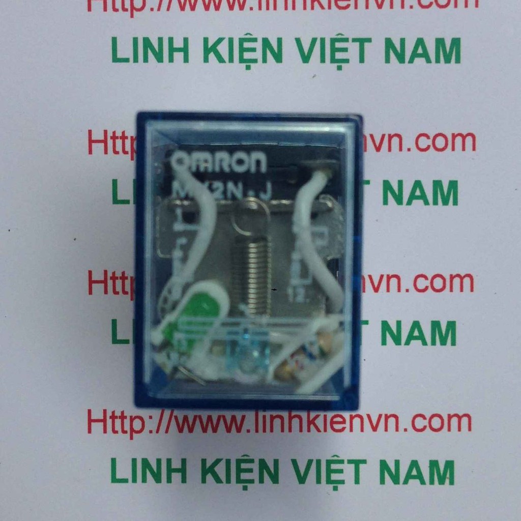 Relay trung gian My2n 2 cặp tiếp điểm 5A các loại điện áp