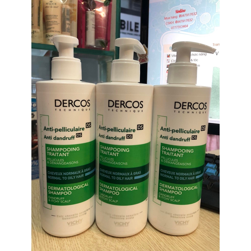 Dầu gội Vichy Dercos 390ml