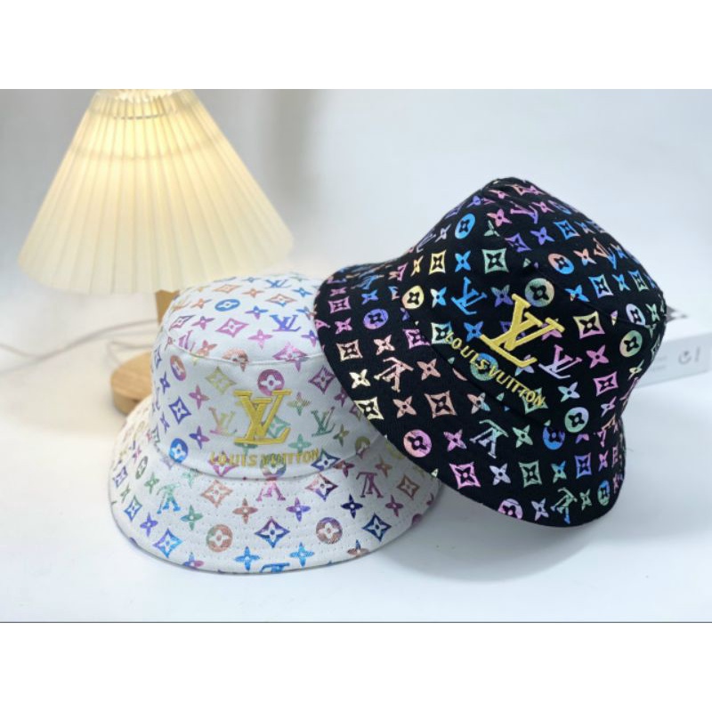 NÓN CẶP LV IN NHŨ 7 MÀU
