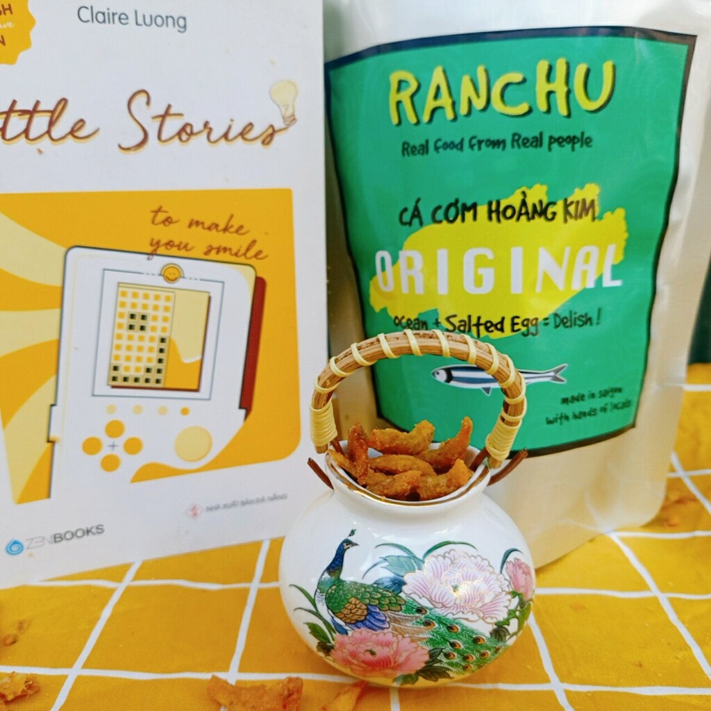 (Ăn Vặt) Cá Cơm Hoàng Kim_RanChu_Siêu Ngon