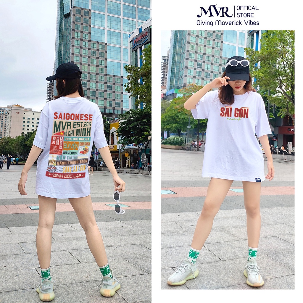Áo thun Sài Gòn người SAIGONESE VER2 phông cotton mát under form unisex rộng tay dài lỡ genZ saigon fact localbrand MVR
