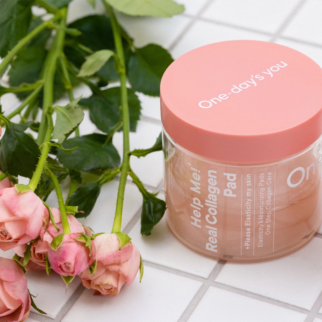 Bông Đắp Toner Hàng Ngày Cung Cấp Collagen ONE DAY'S YOU Dưỡng Ẩm Cân Bằng Cho Da