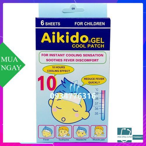 MIẾNG DÁN HẠ SỐT AIKIDO (1 HỘP)