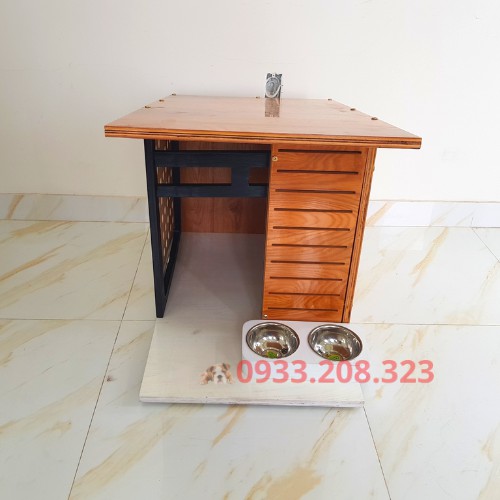 Nhà cho chó bằng gỗ Plywood siêu bền