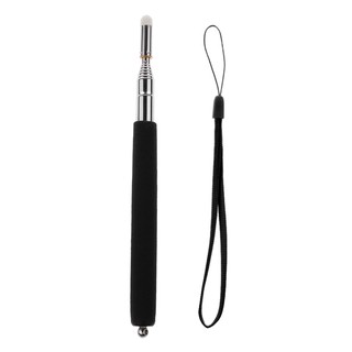 Extendable 1M Telescopic Handheld Classroom Whiteboard Pointer - Black