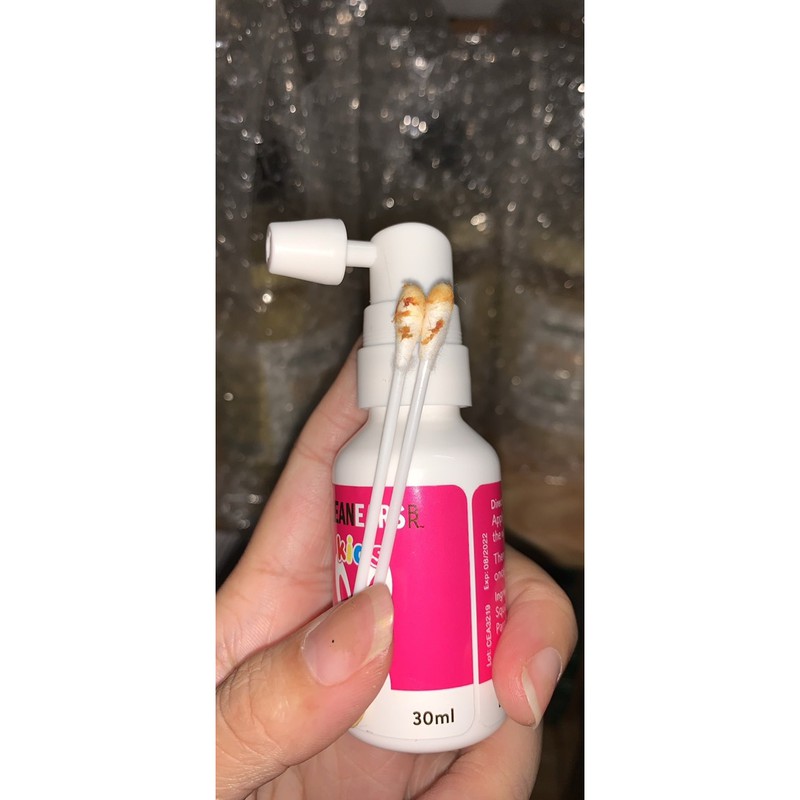 XỊT TAN RÁY TAI CLEAN EARS KIDS 30ml ( úc )