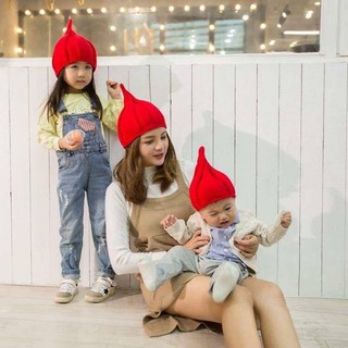 sỉ 10 mũ len củ tỏi ( trộn màu )