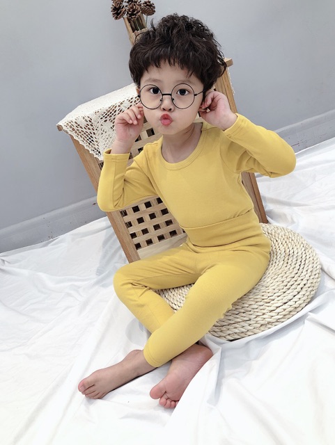 ( minqate) Bộ Thun Lạnh Minky Mom  Cạp Cao Trơn Cho Bé Thoả Sức Vui Chơi Hàng Loại 1