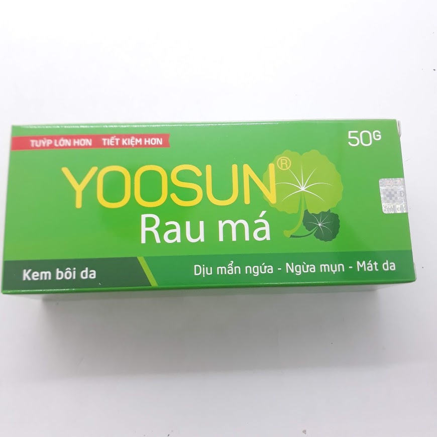 Kem Bôi Da Yoosun Nghệ - Rau Má - Acnes - Ngăn Ngừa Mụn, Giảm Thâm, Mát Da Từ Thảo Dược