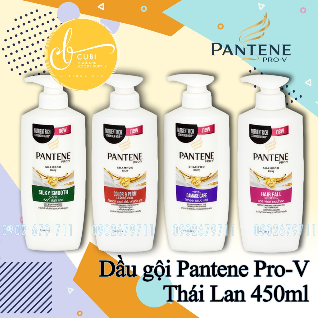 Dầu gội Pantene Thái 450ML