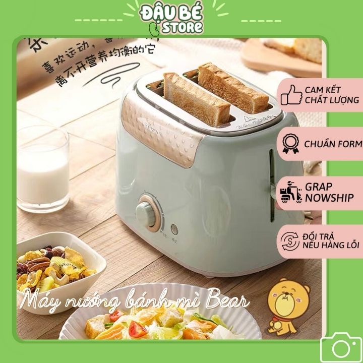 MÁY NƯỚNG BÁNH MÌ BEAR CHÍNH HÃNG DSL-601 - KẸP NƯỚNG LÀM BÁNH MỲ SANDWICH / WAFFLE / BÁNH QUẾ - DAUBE - MNB002