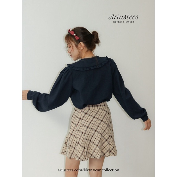 ariustees - Áo Louis Blouse