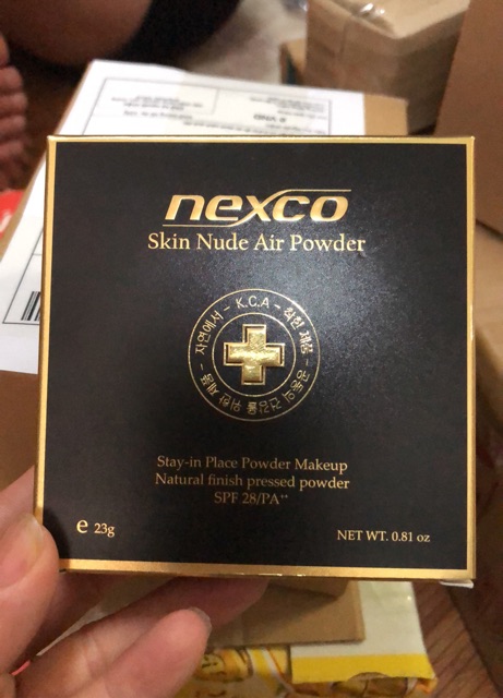 Phấn Lụa Siêu Mỏng Mịn, Kiềm Dầu NEXCO Skin Nude Air Powder