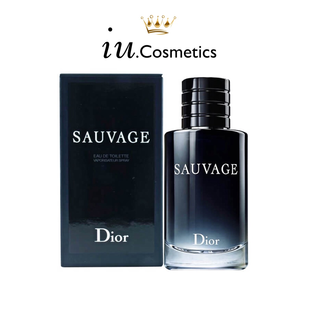 Nước hoa nam Sauvage - Dầu thơm nam dung tích 100ml hương thơm nam tính mạnh mẽ - iu.cosmetics
