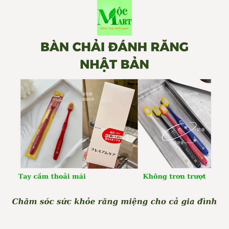Bàn chải đánh răng cao cấp xuất Nhật Bản