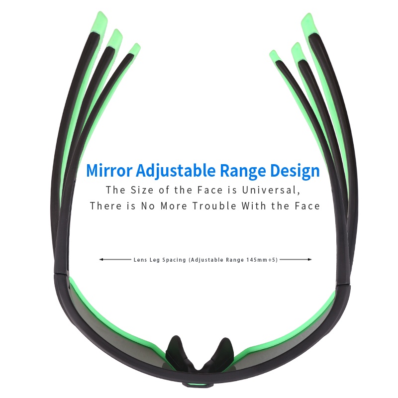 Kính thể thao PHMAX phân cực 5 tròng kính