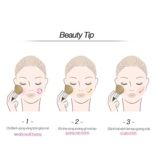 Phấn má dạng nén Eglips Apple Fit Blusher 4g