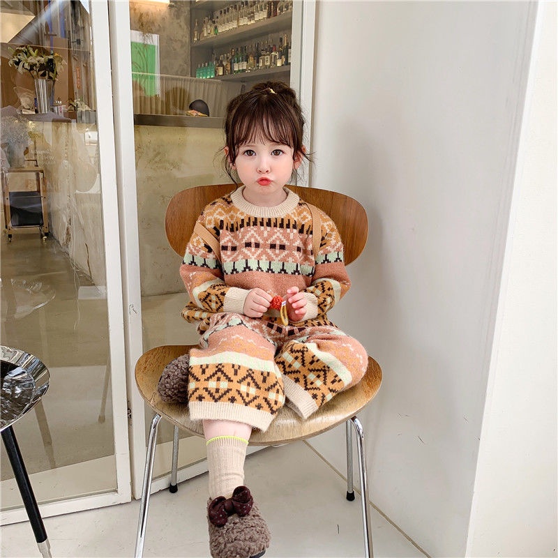 Áo Sweater Dệt Kim Chui Đầu Phong Cách Thời Trang Mùa Thu 2022 Mới Cho Bé Gái