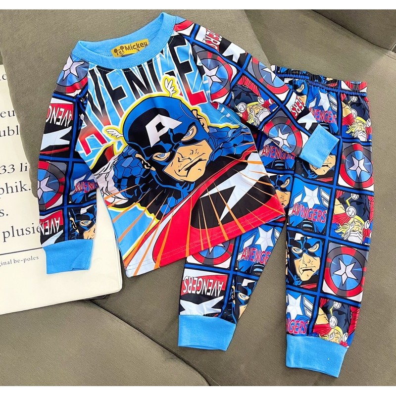 Bộ dài tay bé trai