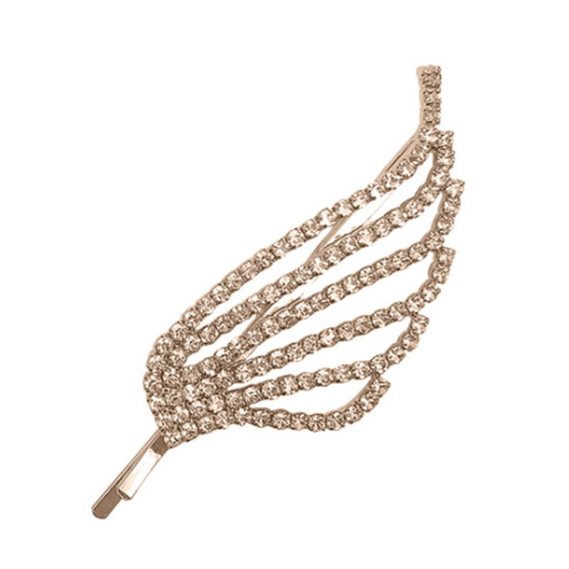 Kẹp Tóc Hình Đôi Cánh Bằng Hợp Kim Phong Cách Gothic Cho Nữ