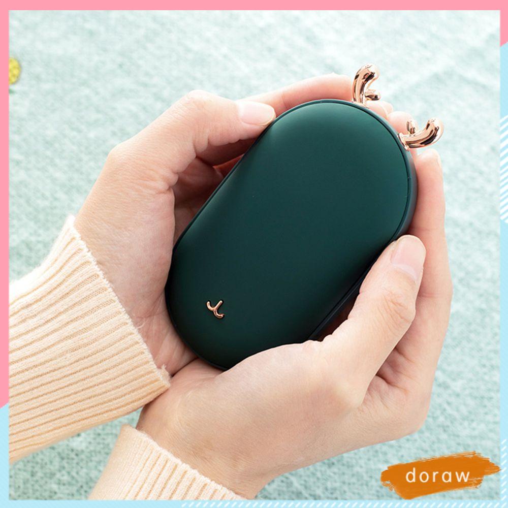 Thiết bị sưởi ấm tay mini sạc usb 5200mah 3 cấp độ điều khiển nhiệt độ thông minh có dây cáp