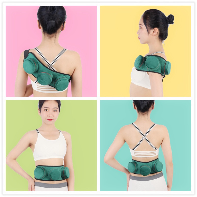 Túi chườm ngải cứu, túi ủ ngải cứu, giác hơi ngải cứu giảm đau nhức mỏi (full phụ kiện)