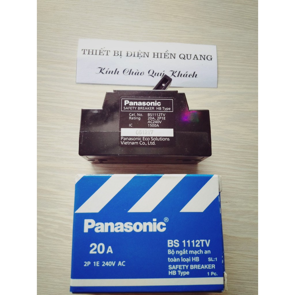 Aptomat - cầu dao CB cóc Panasonic 15-40A