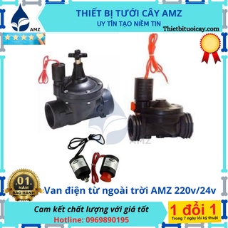 Van điện từ nhựa - ngoài trời AMZ H-T -220v/ 24vac - van điện thường đóng