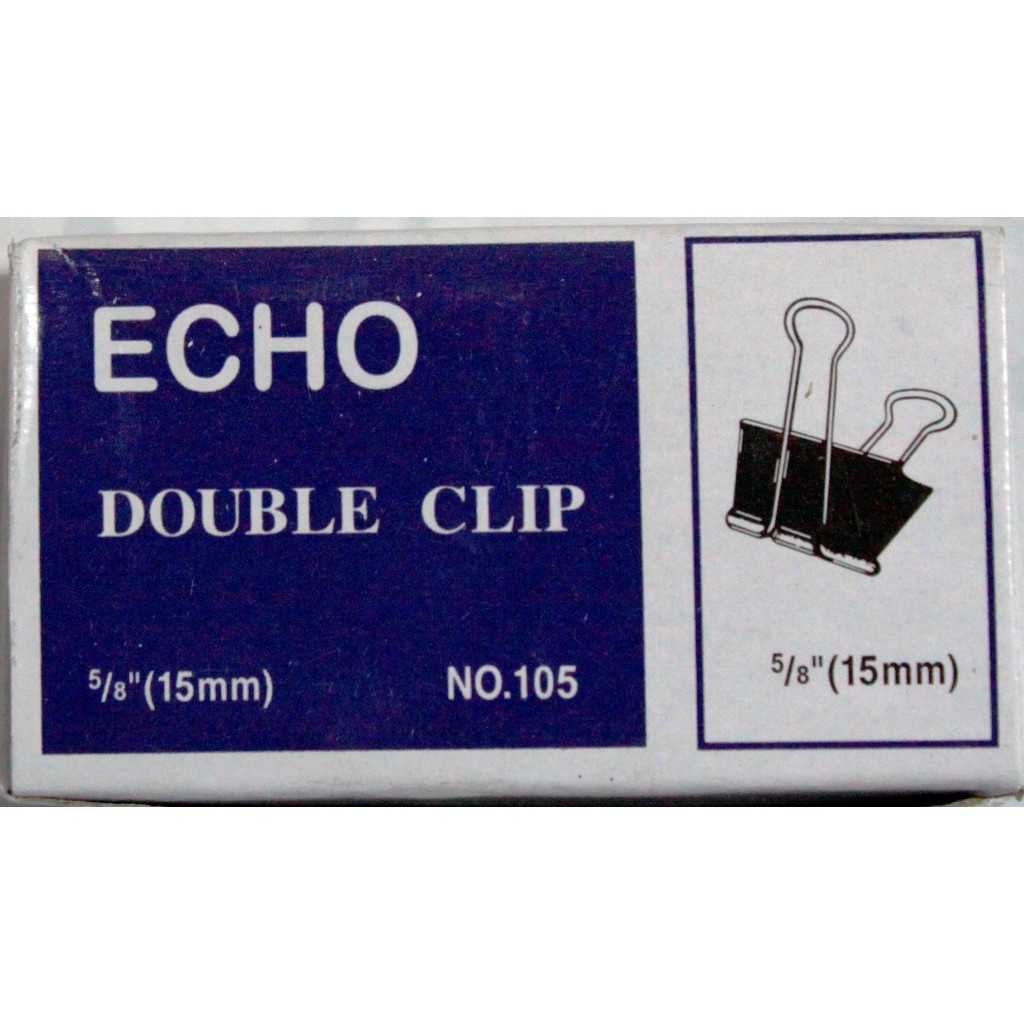 Kẹp Sắt Clip 15mm 🍀Kẹp Bướm Đen Loại Đẹp 🍀 Kẹp Hồ Sơ, Tài Liệu, Kẹp Giấy