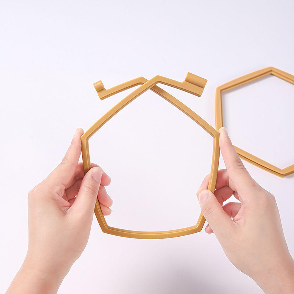 Khung Thêu Tranh Chữ Thập DIY Hình Lục Giác