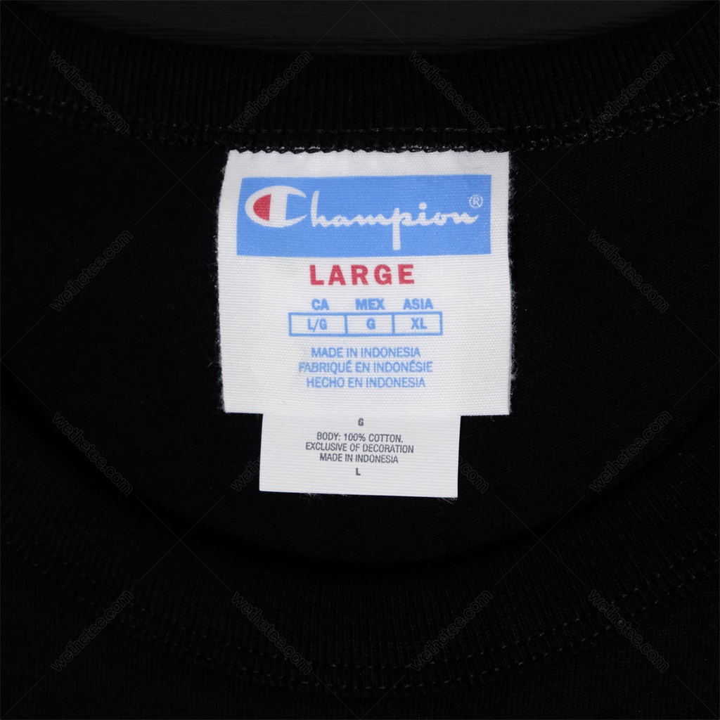 Áo Champion Heritage Contour Floral C Screen Print Logo, Black