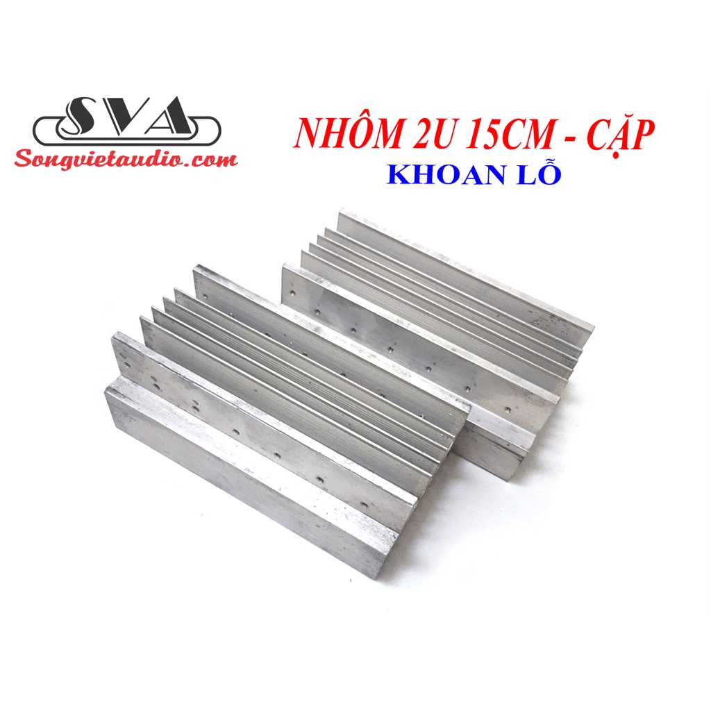 NHÔM TẢN NHIỆT 2U 15 CM