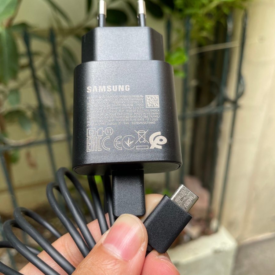 Bộ Sạc Nhanh Samsung 25W PD Chính Hãng Bóc Máy Zin