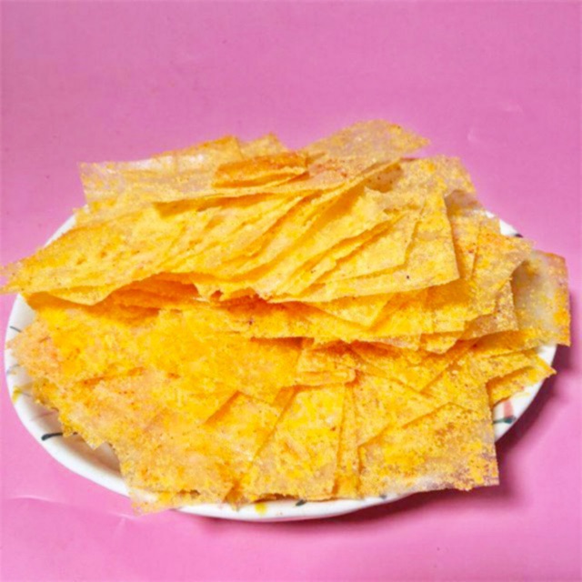 [Mã 156FMCGSALE hoàn 8% đơn 500K] 500g Bánh tráng lá nhiều phô mai🌶LONG AN