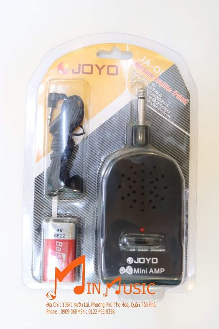 Ampli đàn guitar điện JOYO JA-01 mini / Dùng trập lead solo rất tiện