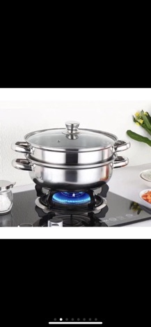 Nồi hấp inox 2 tầng POT size 28cm